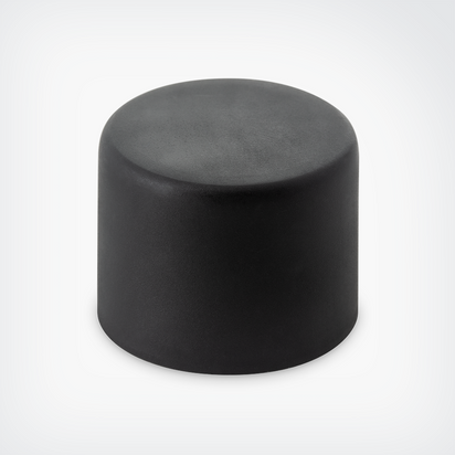 Dome Matte Black PE Lined - ebottles
