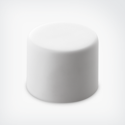 Dome White Matte PE Lined - ebottles