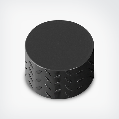 Child Resistant Tamper Evident (CRTE) Diamond Pattern Gloss Black 22mm - ebottles-store