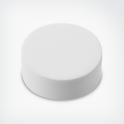 Smooth Sided Teflon Lined Gloss White - ebottles-store