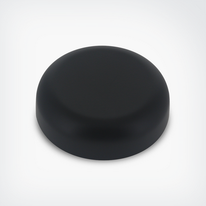 Rounded Edge PE Lined Matte Black - ebottles