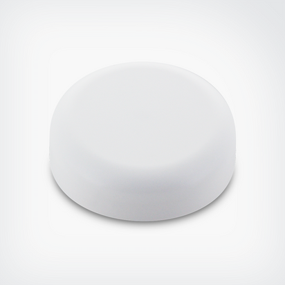 Rounded Edge Foil Lined Matte White - ebottles-store