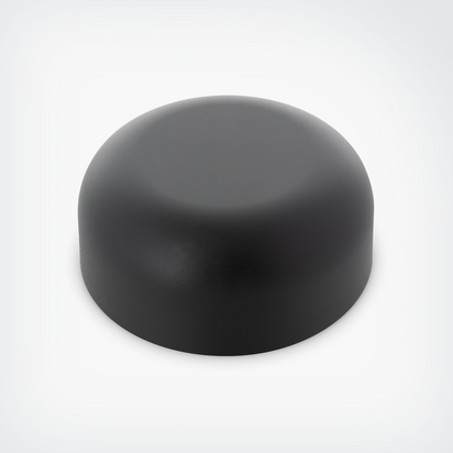 Dome Matte Black PE Lined - ebottles