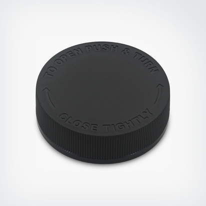Text Style Ribbed PS Black - ebottles