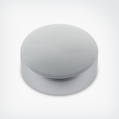 Smooth Sided PE Lined Matte Silver - ebottles
