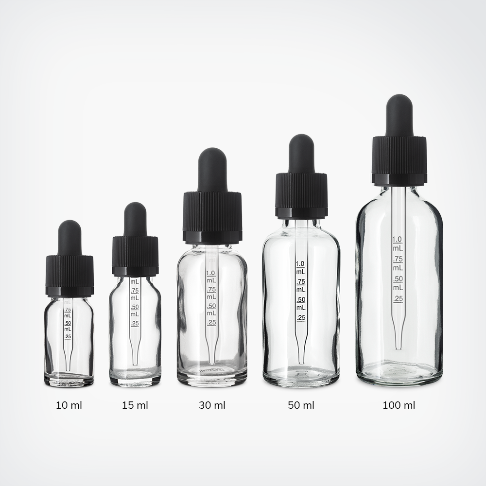 Euro Dropper Bottles for Tinctures